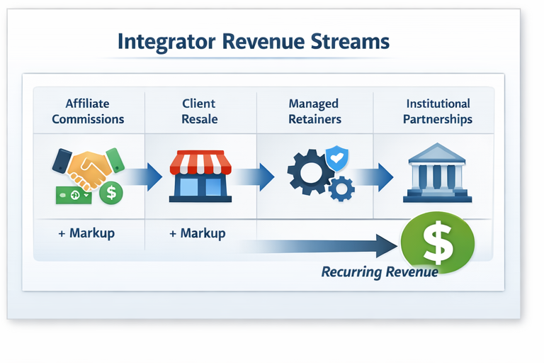 Integrator revenue model diagram